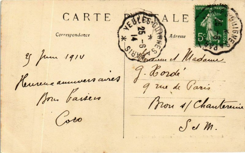 CPA SUCY-en-BRIE Fontaine du Villiers (869697)