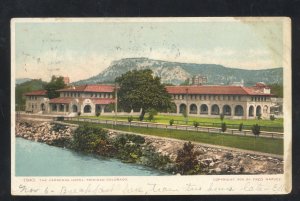 TRINIDAD COLORADO THE CARDENAS HOTEL RAILROAD DEPOT TRAIN STATION POSTCARD