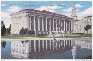 Carnegie Public Library, DENVER, Colorado, 1930-1940s