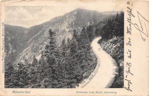 B92512 munsterthal schlucht vom hotel altenberg munstertal  germany