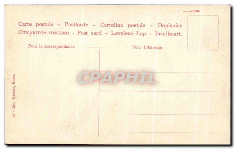 Old Postcard Roma Piazza Navona