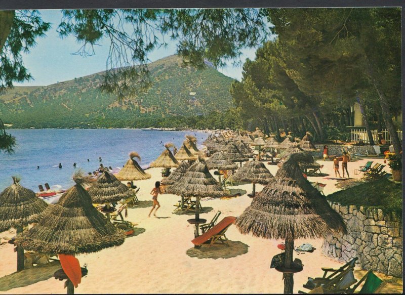 Spain Postcard - Mallorca - Formentor Beach  RR689