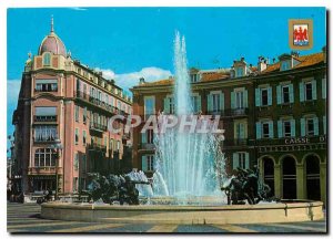 Nice Modern Postcard Fountain Place Massena Savings Bank