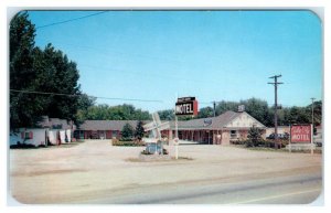 HOLLAND, MI Michigan ~ Roadside TULIP CITY MOTEL  c1950s   Postcard