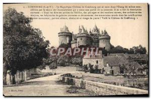 Old Postcard The Beautiful Chateau Combourg