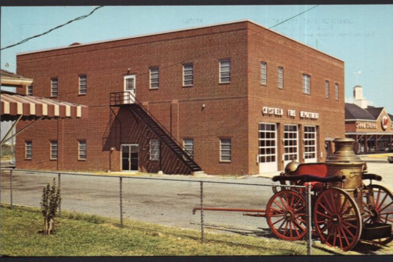 Maryland Crisfield Fire Department CRISFIELD Antique Steam Pumper - Chrome