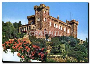 Postcard Modern Napoule Alpes Maritimes Le Chateau Miners