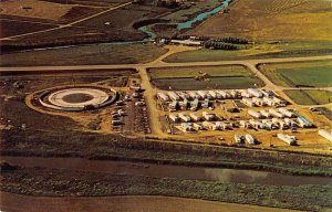 Pondarosa Trailer Park Camp Swift Current Canada Vintage Postcard RR347