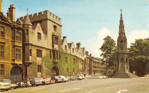 uk9839 balliol college and martyrs memorial oxford uk