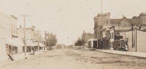 Walker MINNESOTA RPPC c1915 MAIN STREET Stores MN