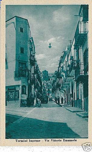 PA098 vintage postcard: TERMS IMERESE - PALERMO-