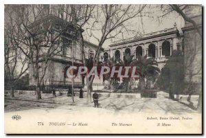 Old Postcard Toulon The Museum