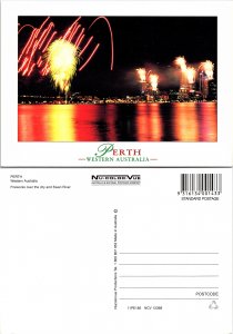 Perth Western Australia, Fireworks over the city and Swan River