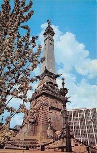 Soldiers and Sailors Monument Completed in 1901 - Indianapolis, Indiana IN