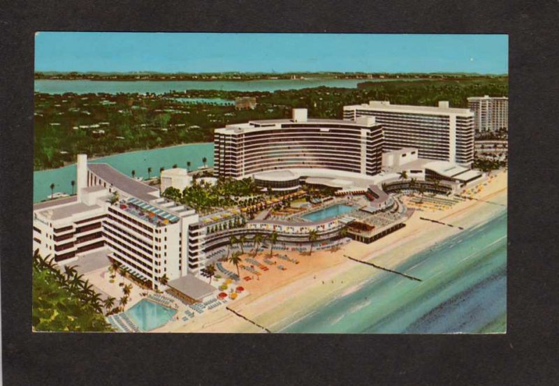FL Fontainebleau Hotel Cabana Yacht Club Miami Beach Florida Postcard