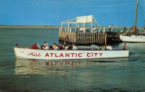 Atlantic City NJ Miss Atlantic City Largest Passenger Speedboat Postcard