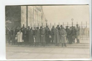 439464 GERMANY 1936 Berlin Olympic Stadium fans in front of the grill photo