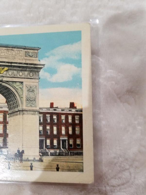 Antique Postcard, Washington Arch, New York City