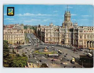 M-171512 The Cibeles Alcalá street and Communications Palace Madrid Spain