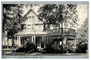 Harding Home and Museum Marion Ohio Postcard 