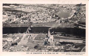 RPPC CANADA, NB, Edmundston, Aerial View, Dept of Lands and Mines, Mining, 1952