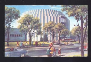 1954 FORD ROTUNDA DEARBORN MICHIGAN FORD MOTOR CO. ADVERTISING POSTCARD