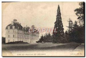 Old Postcard Park And Chateau De Cheverny