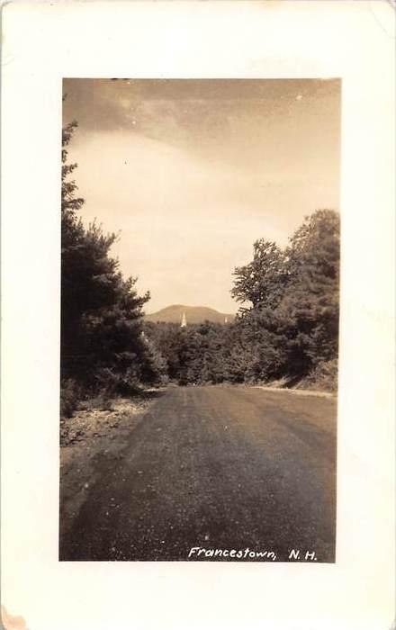 New Hampshire Jackson   Five Mile Drive real photo