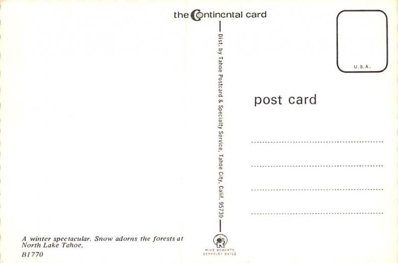 North Lake Tahoe - California