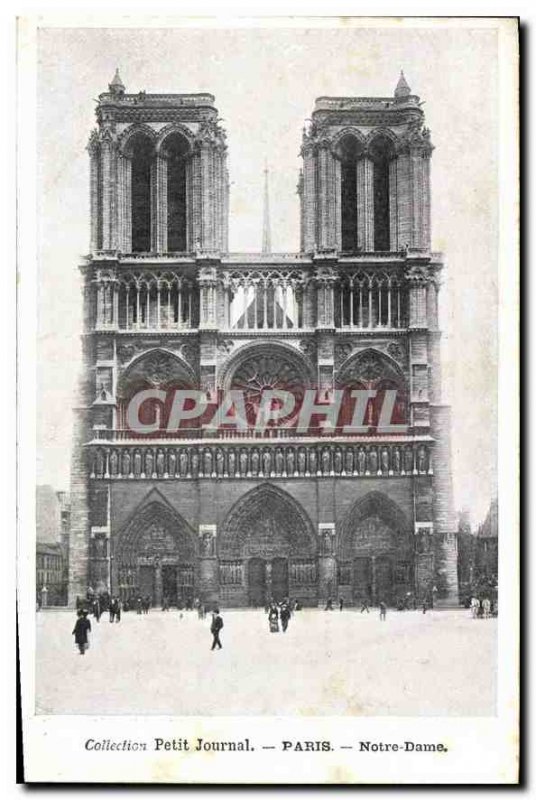 Postcard Collection Old Diary Paris Notre Dame