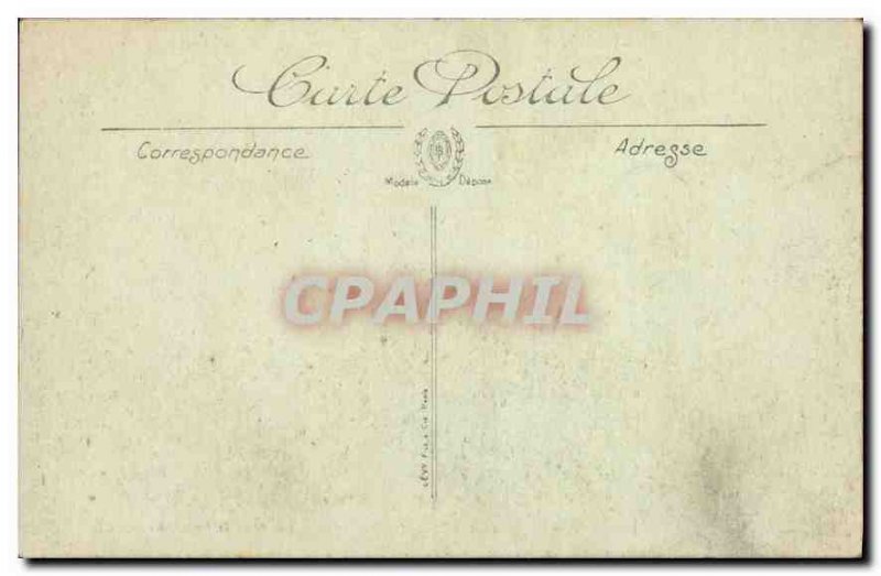 Old Postcard Biarritz The Rock of the Virgin and Gateway