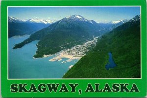 Alaska Skagway Aerial View