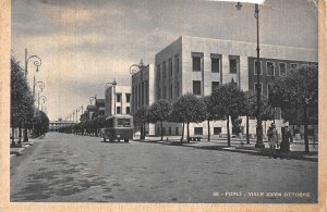 US39 postcard Italy Forli viale XXVIII Ottobre