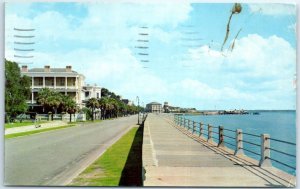M-55217 High Battery with Yacht Club & White Point Gardens Charleston South C...