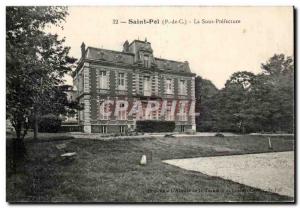 Saint Pol - The Sub Prefecture Old Postcard