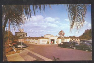 ORLANDO FLORIDA WHITE TURKEY RESTAURANT OLD CARS ADVERTISING POSTCARD