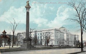 Public Library And Museum Milwaukee WI USA Postcard