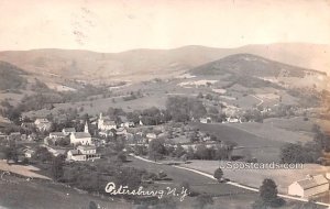 Birds Eye View - Petersburg, New York NY Postcard