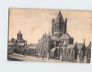 Postcard Christ Church Cathedral, Dublin, Ireland