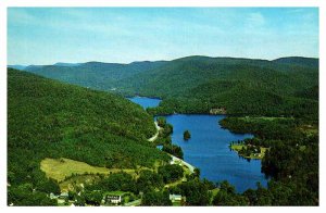 Postcard AERIAL VIEW SCENE Tyson Vermont VT AQ4483