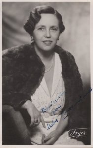 Mabel Constanduros The Buggins Family BBC Radio Hand Signed Photo