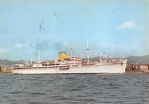 MN Anna C Costa Line Ship 1967 