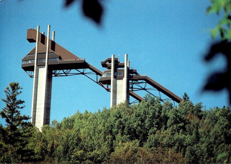 New York Lake Placid The Olympic Ski Jumps