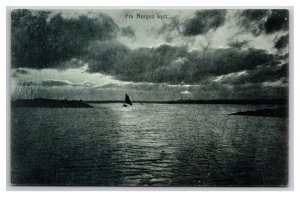 View From The Coast of Fra Norges kyst... Norway UNP DB Postcard Q25
