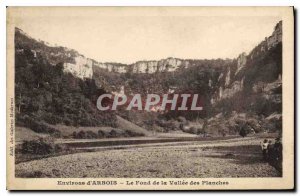 Old Postcard Environs d'Arbois Le Fond de la Vallee boardwalk