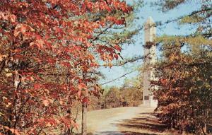 SC, South Carolina  KINGS MOUNTAIN NATIONAL MILITARY PARK~US Monument  Postcard