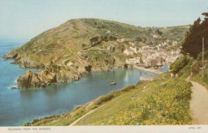 Cornwall Postcard - Polperro From The Warren    RS24757