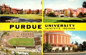 Indiana Lafayette Purdue University Multi View Memorial Union Oval Band Shell...
