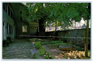 c1960's The Herb Garden Hunt-Morgan House Lexington Frankfort KY Trees Postcard