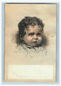 1880s Victorian Trade Cards Baby Poses Happy Crying Sad Lot Of 5 P200